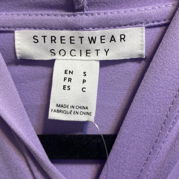 NWT Streetwear Society Hooded L/S Shirt - Picture 7 of 9